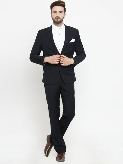 Buy this smart 2 piece navyblue mens suit online