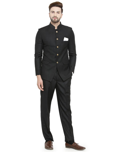 Black Bandh Gala Classic Royal Men’s Designer Suit