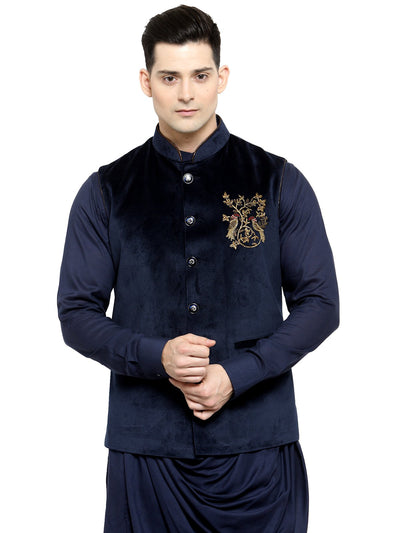Buy this fusion traditional look mens designer waistcoat online