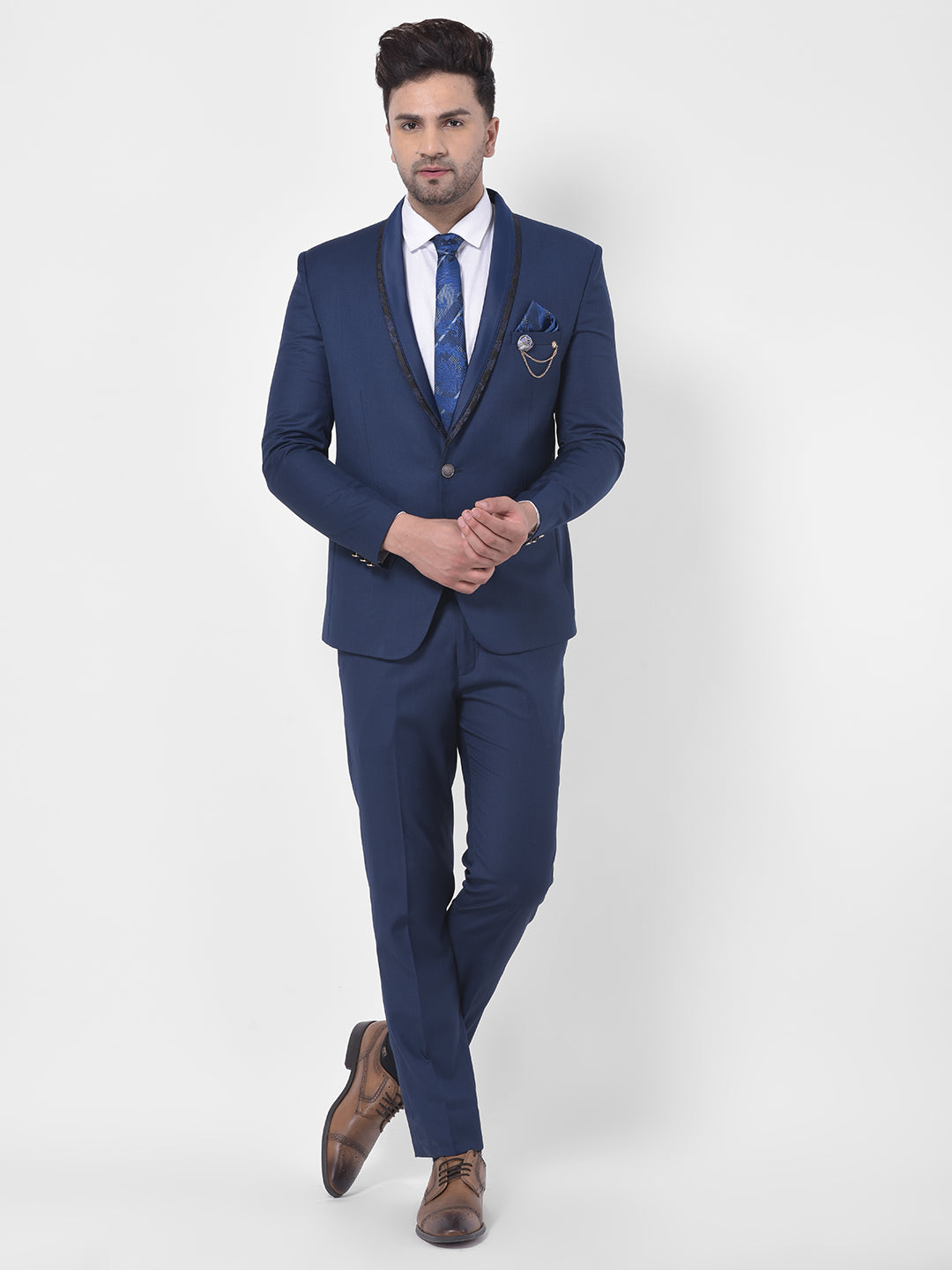 Unboxing the Elegance: LOUIS PHILIPPE Men's Dark Blue Formal Blazer 