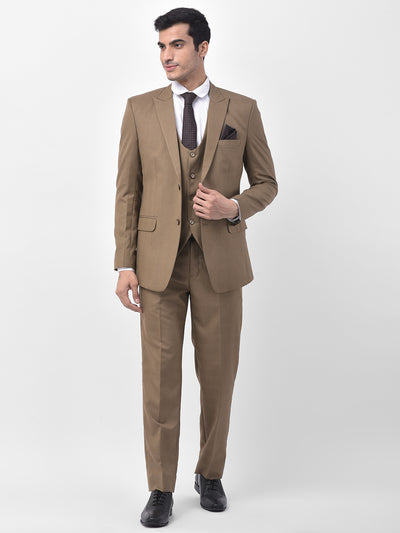 Buy Raymond Beige Three Piece Suit for Mens Online @ Tata CLiQ