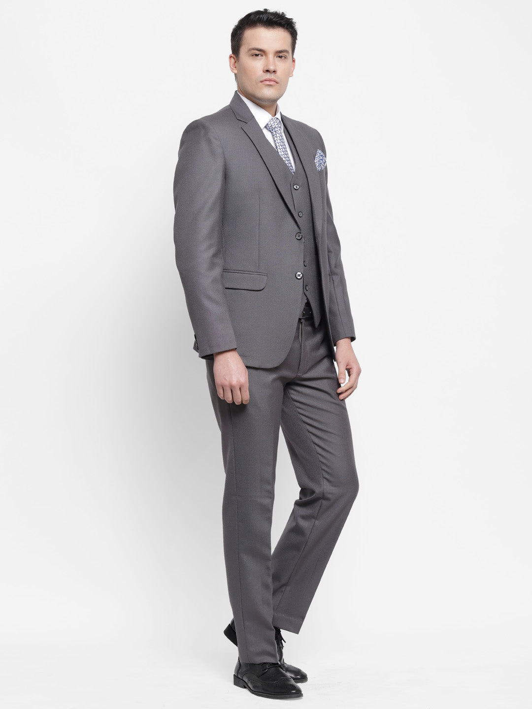 Raymond Contemporary Fit Dark Blue Suit For Men